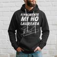 Finalmente Mi Ho Laureata Idea Regalo Laureando Dottore Felpa con cappuccio Regalos para él