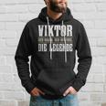 First Nameiktor Nameiktor Kapuzenpullover Geschenke für Ihn