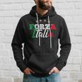 Forza Italia For Italian Football Fans Kapuzenpullover Geschenke für Ihn