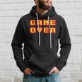 Game Overintage Retroideogiochi Gaming Regalo Arcade Felpa con cappuccio Regalos para él