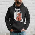 Gato Gracioso Con Gafas De Sol De Músico Contrabajo Sudadera Regalos para él