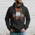 Ghost Dead Lift Halloween Gym Gymer Weightlifting Hoodie Gifts for Him