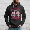 Happy Liberia Independence Day Liberia Liberian Flag Hoodie Gifts for Him