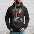 Ho Hol Mir Mal Ein Bier Christmas Santa Claus Kapuzenpullover Geschenke für Ihn