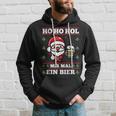 Ho Ho Hol Mir Mal Ein Bier Ugly Christmas S Kapuzenpullover Geschenke für Ihn