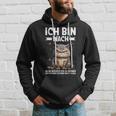 Ich Bin Wach Mehr Möchte Ich Nicht Sagen Katze Angervt Kapuzenpullover Geschenke für Ihn