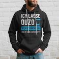 Ich Lassen Ouzoerschwinden Schnaps Greece Kapuzenpullover Geschenke für Ihn