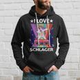 Ich Liebe Schlager Party Costume Folk Music I Love Schlager S Kapuzenpullover Geschenke für Ihn