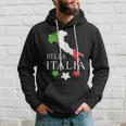 Italia Bella Italia With Italian Map Italy Kapuzenpullover Geschenke für Ihn