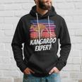 Kangaroo Expert Canguro Animale Canguri Amante Australia Felpa con cappuccio Regalos para él
