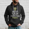 Keep Calm Sto Per Diventare Futuro Papà Annuncio Gravidanza Felpa con cappuccio Regalos para él