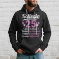 Kollegin Jahre Im Dienst 25 Jahriges Service Anniversary German Lang S Kapuzenpullover Geschenke für Ihn