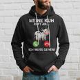 Kuh Ruft An Ich Muss Gehen Kapuzenpullover Geschenke für Ihn