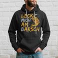 Leck Mich Doch Am Barsch Fischer Angler Sayings Father's Day Kapuzenpullover Geschenke für Ihn