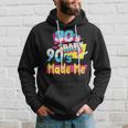 Los Años 80'S Baby 90'S Made Me Retro Nostalgia De Los 80 Sudadera Regalos para él