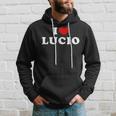 I Love Lucio I Love Lucio Kapuzenpullover Geschenke für Ihn