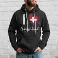I Love Switzerland Heart Schweiz Pride Roots Schweiz Orgoglioso Felpa con cappuccio Regalos para él