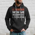 Magliette Uomo Manica Corta Non Mi Rompete I Coglioni Felpa con cappuccio Regalos para él