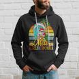 Mele-Kalikimaka Retro Santa Claus Shaka Hawaii Kapuzenpullover Geschenke für Ihn