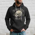 Memento Mori Calavera Humana Remember Death Estoico Tatuaje Pensador Sudadera Regalos para él