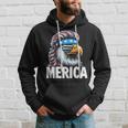 Merica Eagle Mullet Sunglasses Usa American Flag 4Th Of July Hoodie Gifts for Him