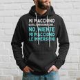 Mi Piacciono Le Immersioni Sub Subacqueo Frase Divertente Felpa con cappuccio Regalos para él