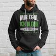 Mir Egal Ich Bleibe Mönchengladbach Fan Football Fan Kapuzenpullover Geschenke für Ihn