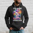 Misantroph Ich Hasse Menschen Kapuzenpullover Geschenke für Ihn