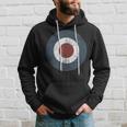 Mod Target Bullseye Uk Raf Roundel Target Felpa con cappuccio Regalos para él