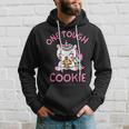 One Tough Cookie Simpatico Unicorno Kawaii Per Bambine E Bambine 5T Felpa con cappuccio Regalos para él