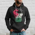 Palestine Flag Fist Palestine Flag Kapuzenpullover Geschenke für Ihn