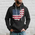 Patriotic American Flag Ohio State 4Th Of July Hoodie Gifts for Him