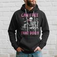 Can I Pet That Dog Skeleton Dog Lover Halloween Hoodie Gifts for Him