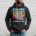 Pew Pew Madafakas Crazy Mapache Gun Regalos Divertidos Sudadera Regalos para él