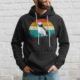 Retrointage Sunset Muffin Seabird Cute Atlantic Puffin Kapuzenpullover Geschenke für Ihn