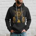 Sacred Geometry Science Egyptian God Thoth Hoodie Gifts for Him