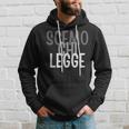 Scemo Chi Legge Felpa con cappuccio Regalos para él
