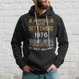Settembre 1976Intage Maglia 48 Compleanno Anni Uomo Felpa con cappuccio Regalos para él