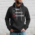 Single Impegnato Calisthenics Workout Felpa con cappuccio Regalos para él