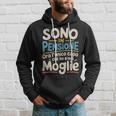 Sono In Pensione Ora L'unico Capo Che Ho È Mia Moglie Felpa con cappuccio Regalos para él