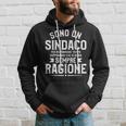 Sono Un Sindaco Per Risparmiare Tempo Supponiamo Che Io Felpa con cappuccio Regalos para él