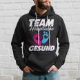 Team Hauptsache Gesund Gender Reveal Kapuzenpullover Geschenke für Ihn