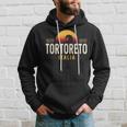Tortoreto Italia Logo Tortoreto Abruzzo Italia Retro Wave Felpa con cappuccio Regalos para él