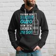 Trink Ich Zuiel Ouzo Bin Ich Immer Zu So Kapuzenpullover Geschenke für Ihn