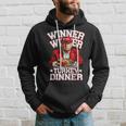 Trump Winner Winner Turkey Dinner Thanksgiving Hoodie Gifts for Him