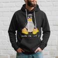 Tux Linux Penguin Sudo Rm -Rf Computer Science Kapuzenpullover Geschenke für Ihn