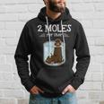 Two Moles Per Litre Science Humour Animal Pun Kapuzenpullover Geschenke für Ihn