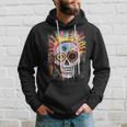 Vintage Graffiti Biker Rocker Skeleton Punk Horror Skull Kapuzenpullover Geschenke für Ihn