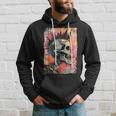 Vintage Graffiti Biker Rocker Skull Punk Horror Skull Kapuzenpullover Geschenke für Ihn