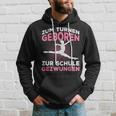 Zum Gymnasium Geboren Zur Schule Gezwungen Gymnast Kapuzenpullover Geschenke für Ihn